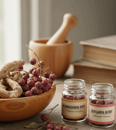 Ashwagandha and Schisandra
